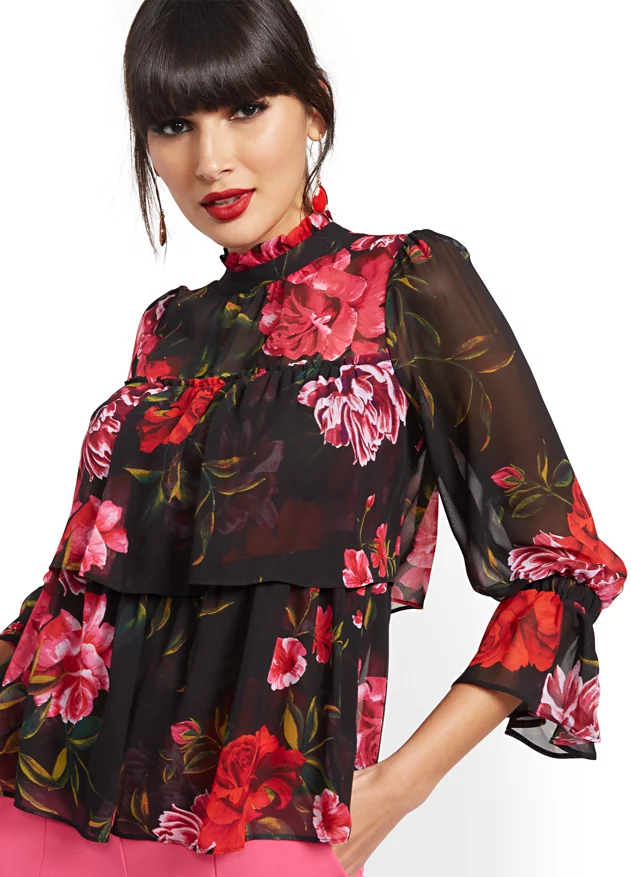 Floral Blouse