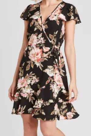 Floral Ruffle Dress