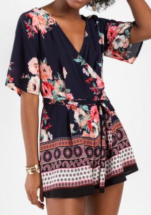 Floral Romper