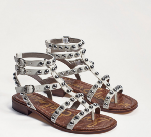 Studded Gladiator Sandals