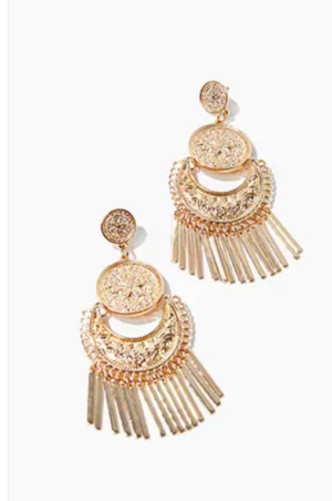 Coin Statement Earrings