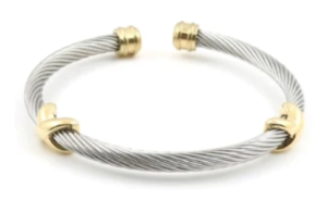 David Yurman Inspired Cuff Bracelet