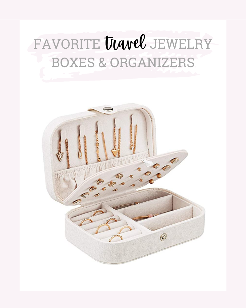 Cute Travel Jewelry Cases