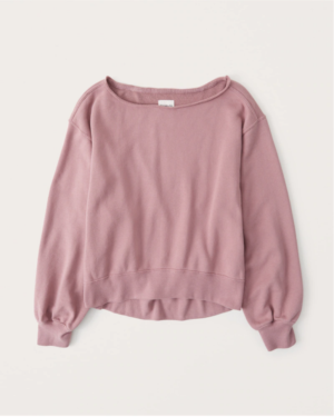 Boatneck Crew Sweatshirt