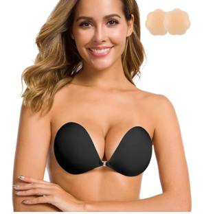 Strapless Invisible Push Up Bra