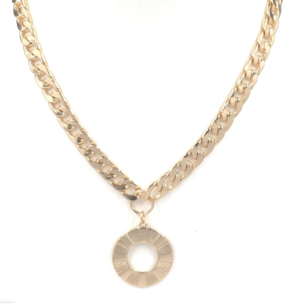 Gold Pendant Necklace