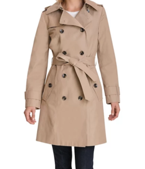 Classic Hooded Trench Coat