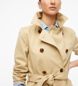 Classic Midi Trench Coat